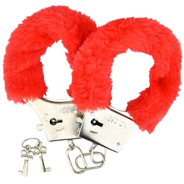 a pair of handcuffs with keys attached to them